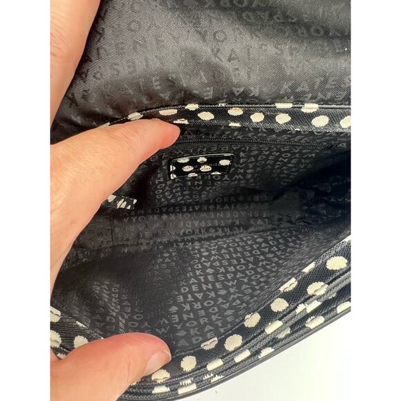 Kate Spade Polka Dot Dou cross body and wallet EXCELLENT CONDITION - Picture 10 of 16